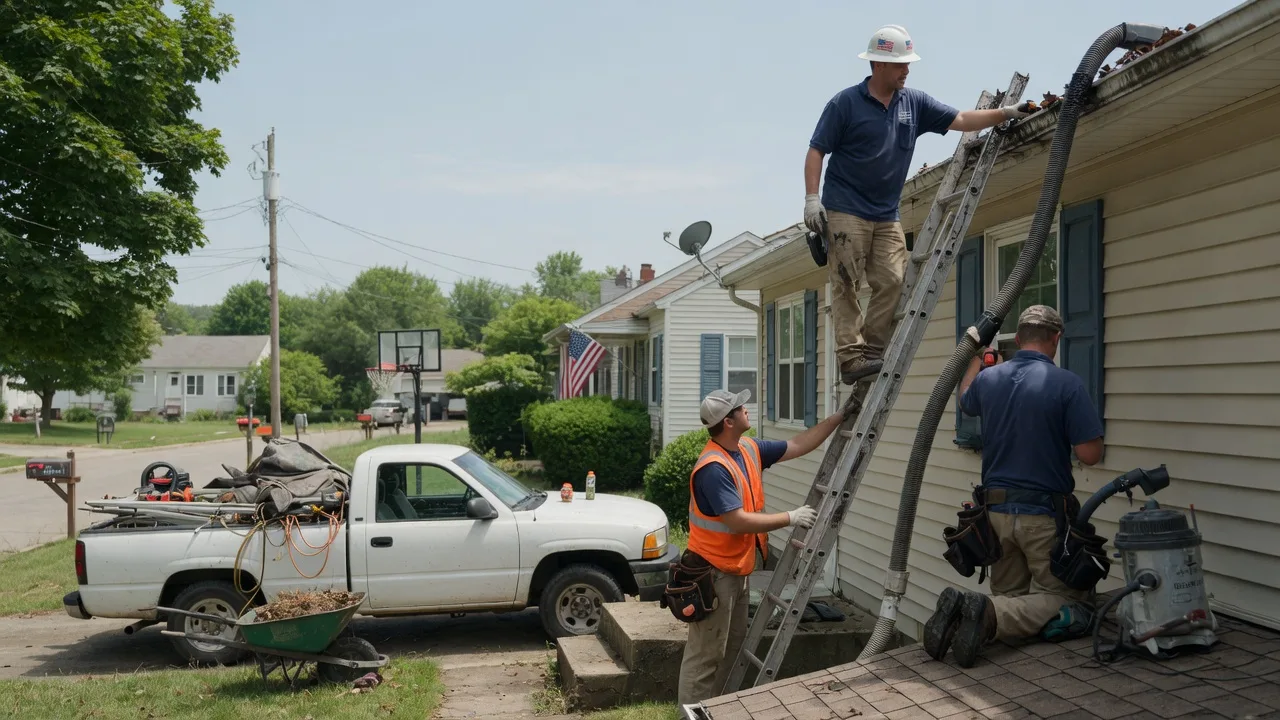 Gutter Installation in Thayer, IL near me
